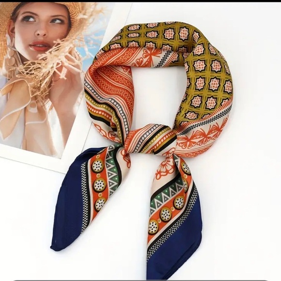 no brand Accessories - Elegant Multicolor Patterned Scarf